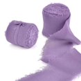 thumbnail image 1 of Edged Chiffon Ribbon Silk-Like Ribbons Wedding Invitation Bouquet Fabric Ribbons 4cmx5m Christmas Decoration Gift Wrapping, 1 of 7