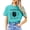 Seafoam Shirt, variant on Abandoned Fishing Wives Social Club Shirt for Women Funny Fishing Season Graphic Tee for Wife Blue Jean Shirt Adult Small