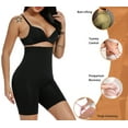 thumbnail image 5 of GOLD CARP High Waist Tummy Control Shapewear Panties, XL/XXL, Black, 5 of 7