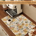 thumbnail image 4 of Retro 70s 60s Flower Bee Placemats Set of 6 Washable Groovy Table Mats for Kitchen Dining Table,Heat-Resistant Place Mats for Indoor Outdoor Party Holiday Decoration, 4 of 6