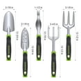thumbnail image 6 of WORKPRO Garden Tool Set, 5 Pieces Gardening Work Gifts, Cast Aluminum Outdoor Hand Tools Kit for Men and Women, Including Trowel Transplanter Weeder Hand Fork Cultivator, 6 of 7