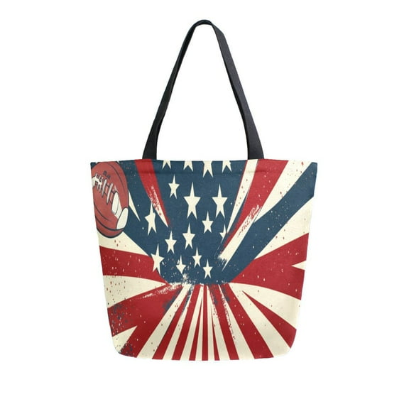 DIXRUYEE Tote Bag Women Weekender Travel Bag Shoulder Handbag Fields Of Freedom Printed