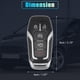 thumbnail image 3 of Estuche para llave inteligente de repuesto de 5 botones Carcasa para llave remota de entrada sin llave para Ford F150 F250 Explorer Edge 2015-2017 M3N-A2C31243300 con cuchilla sin chip, 3 of 7