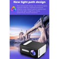 thumbnail image 2 of T300 LED Mini Projector Portable Kids Home RC Media Audio Player yellow_U.S. regulations, 2 of 4