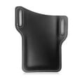 thumbnail image 2 of Naiovety Niño cintura cinturón PU teléfono móvil protección almacenamiento estuche paquetes monedero accesorio al aire libre Camping senderismo carpas Negro Naiovety OD022372-03, 2 of 6
