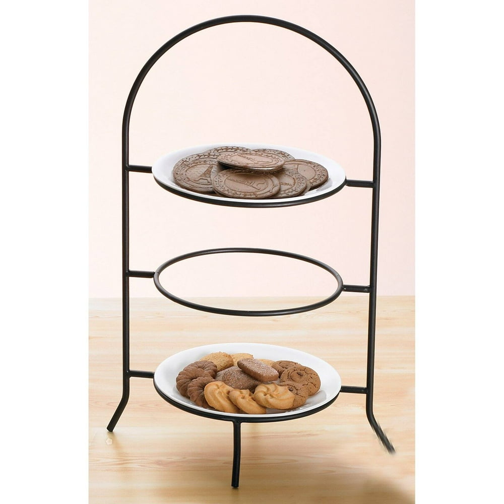 Creative Home Iron Works 3 Tier Dinner Plate Rack