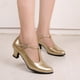 thumbnail image 4 of XIHAHA-zapatos de Salsa para mujer, sandalias antideslizantes de suela suave, zapatos de baile de salón, zapatos de baile latino de Tango y Samba modernos, 4CM, 4 of 4