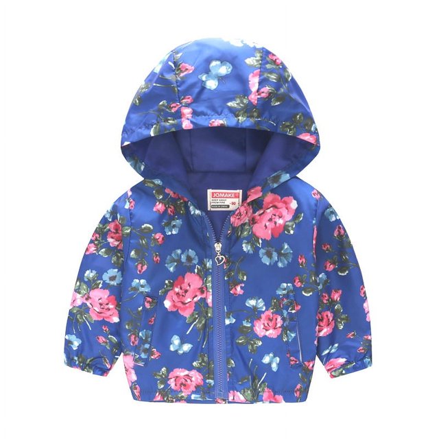 Chaqueta para niños y niñas Heldig primavera y otoño gorro fino camisa con cremallera abrigo