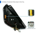 thumbnail image 5 of Spec-D Tuning Smoke LED Tail Lights w/ LED Tube Compatible with 2011-2013 Ford Fiesta Hatchback, Left + Right Pair Assembly, 5 of 8