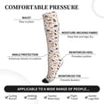 thumbnail image 4 of Picia South American Animals Printed Sports Compression Socks - 15-20mmHg Graduated Compression, High-Performance Soft and Breathable Socks for Men and Women, 4 of 5