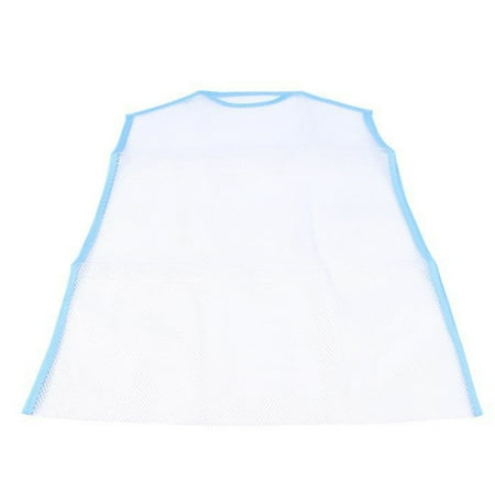 

Kohagoki Windproof Pillow Mesh Bag With Hanger Polyester Hanging Clothes Net Doll Drying Net Clothes Hanging Rack