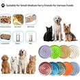thumbnail image 3 of Slow Feeder Dog Bowls, Dishwasher Microwave Safe Silicone Puppy Puzzle Bowl with Non-Slip Design for Eating (Powder Pink), 3 of 7