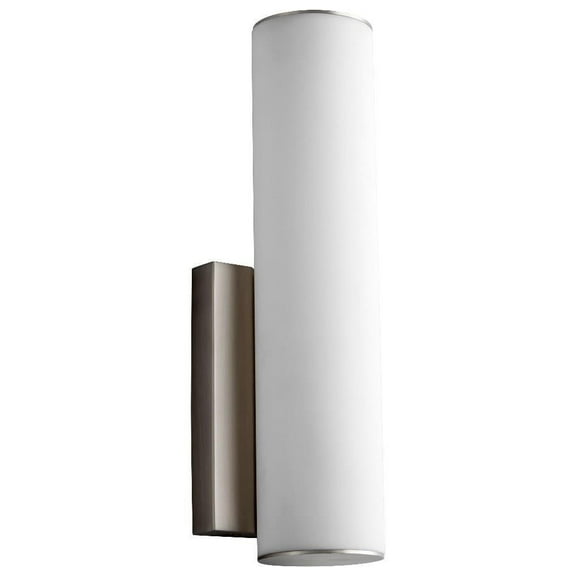 12.13 inch 9W 1 Led Wall Sconce-Satin Nickel Finish Bailey Street Home 766-Bel-4591274