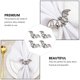 thumbnail image 4 of 4pcs Halloween creativo en forma de tapa de servilleta anillos de servilleta de Halloween (Negro), 4 of 7