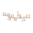 thumbnail image 2 of opvise 1Pc Shiny Rhinestone Branch Stud Earrings Women Fashion Party Jewelry Xmas Gift Golden, 2 of 6