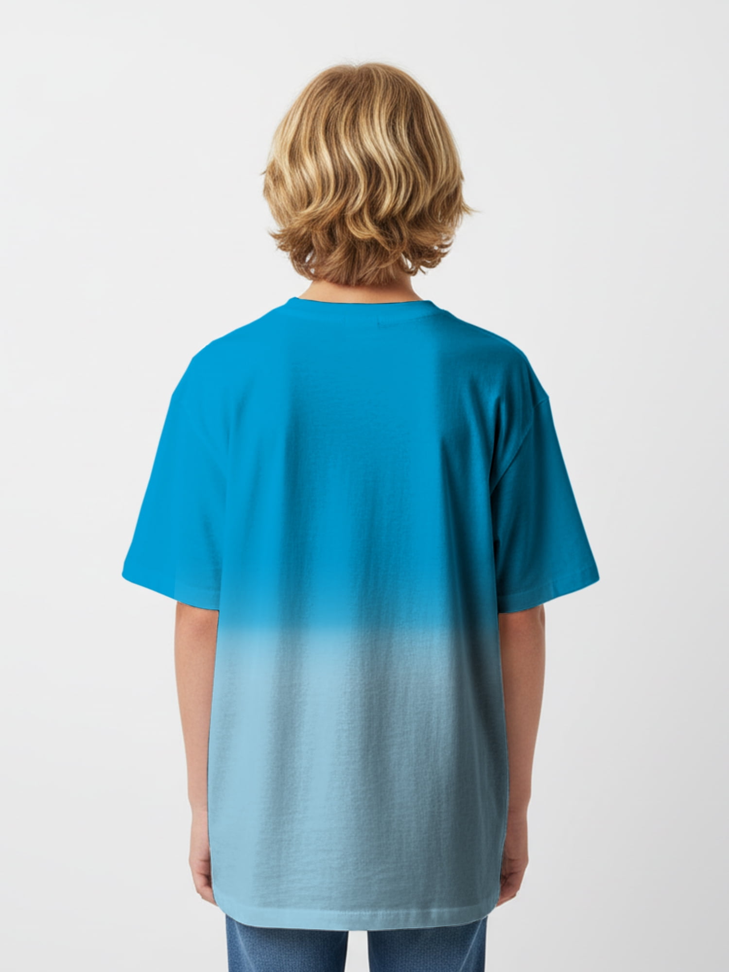 SpongeBob SquarePants Boys' Oversized Graphic Tee with Short Sleeves, Sizes 4-18