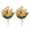 thumbnail image 4 of Djiypn 2 PCS Artificial Flowers Spring Summer Decor, 2 Pack Fake Flowers Faux Plants Bouquet Arrangement for Vase Wedding Table Home Porch Indoor Decorations, 4 of 5