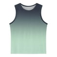 thumbnail image 5 of Spazoro Little and Big Girls Tank Tops Undershirts, Sleeveless Gradient Color Breathable Summer Camisole for Kids Girls Boys Green Size 4 T, 5 of 6