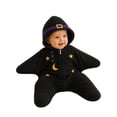 thumbnail image 3 of Dakiuu Halloween Star Shape Baby Swaddle Sack Zipper Wearable Sleep Blanket For Newborn Infant Baby Boys Girls Outfit 0‑3 Months One Size, 3 of 6