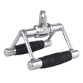 thumbnail image 1 of Almencla Double D Row Handle Antiskid for Cable Machine for Home Gym Fitness Exercise B, 1 of 8