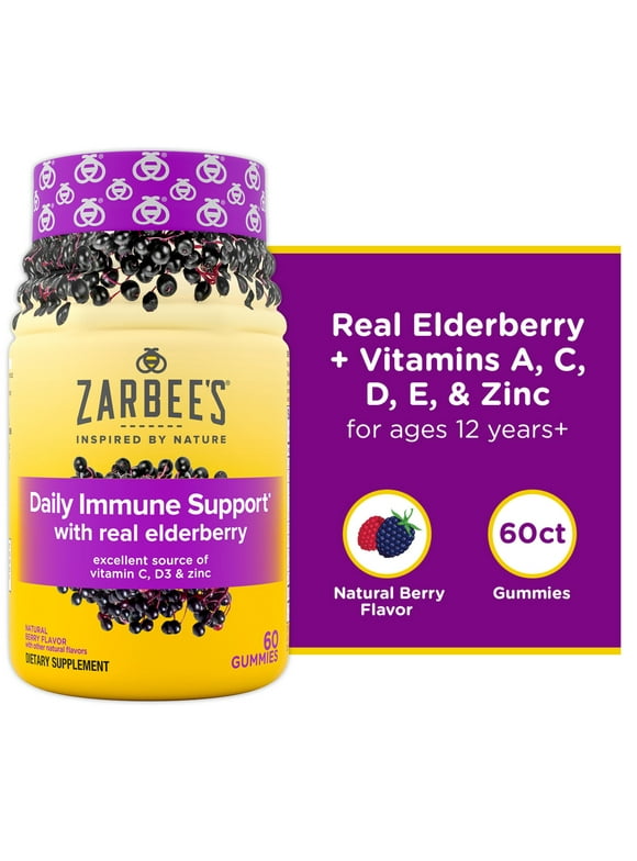 Elderberry Gummies in Immune Support