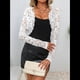 thumbnail image 5 of Cárdigan de Encaje para Mujer, Larga, Transparente, con Estampado Floral XL, 5 of 9