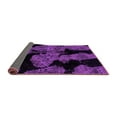 thumbnail image 2 of Ahgly Company Indoor Square Abstract Purple Modern Area Rugs, 5' Square, 2 of 4
