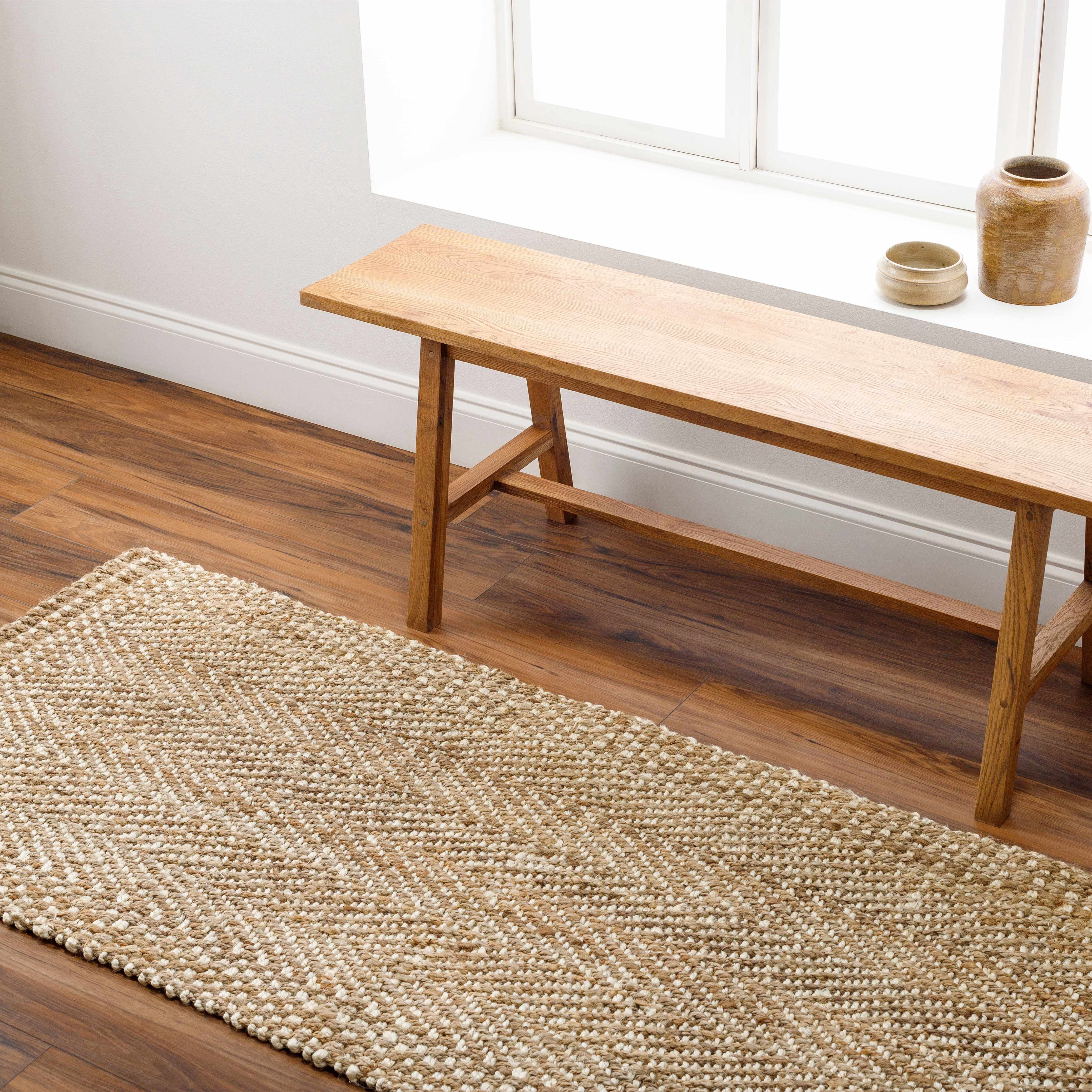 BoutiqueRugs Dinah Traditional, Transitional Area Rug - Peach, Tan - 7'6" x 9'6"