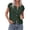 Army Green, variant on Womens Cap Short Sleeve Sweater Vest Spring Summer Lightweight Button Down Cardigans Trendy Loose Tops