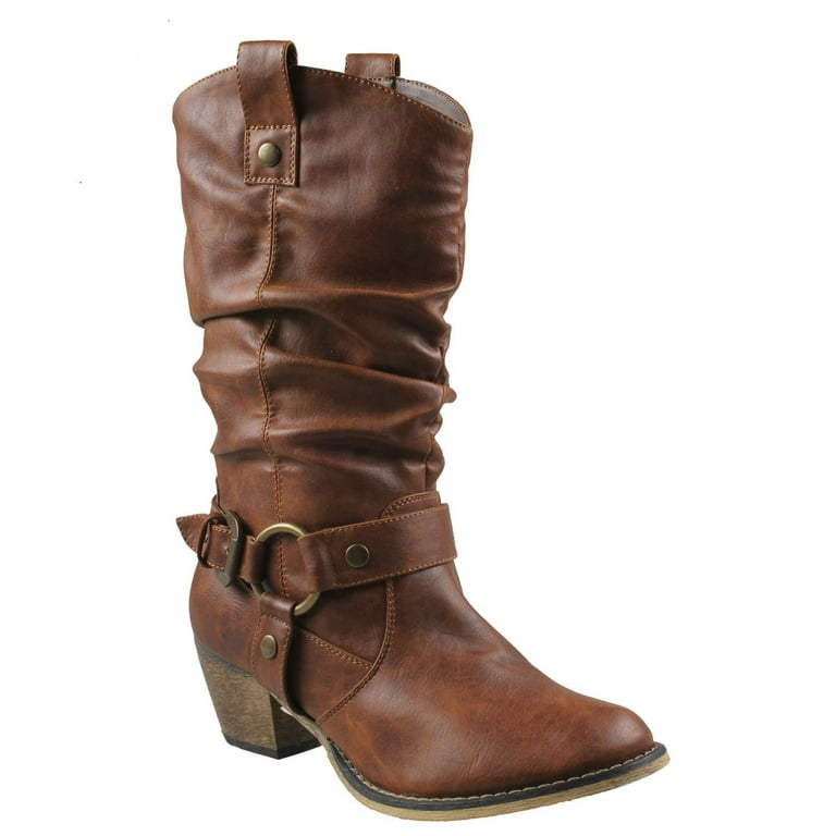 Refresh Women WILD 02 Western Style Cowboy Boots Walmart