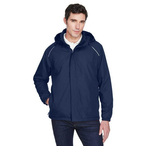 CORE365 88189T Men's Tall Brisk Insulated Jacket-Classic Navy-4XLT