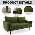 Koby Home Sleeper Sofa Sectional Couch 70" Sofas Couches for Living