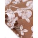 thumbnail image 5 of Blusas de verano de babydoll con cuello en V y mangas cortas con volantes para mujeres de tallas grandes Agnes Orinda 1X marrón, 5 of 8