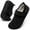 Black, variant on Barerun Women's Slippers Cozy Adjustable House Slipper Wide Barefoot Slipper Socks