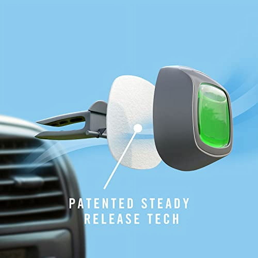 Febreze Car Air Freshener, Car Vent Clip and Odor Fighter, Gain Original Scent, 8 Count