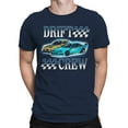 thumbnail image 2 of Drift Crew Racing Design Men's T-shirt, 2 of 3