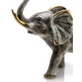 thumbnail image 2 of SPI Brass Bellowing Elephant Statue, 2 of 3