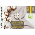 thumbnail image 6 of Shrinita 800 Thread Count Organic Cotton Bedsheet 6 PC Full-XL Lavender 25" Deep Pockets, 6 of 7