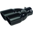 thumbnail image 2 of HAHDAXIA Universal Stainless Steel Dual Rear Noise Canceller Car Exhaust Pipe Muffler Tail Pipe Double Outlet Tailpipe, 2 of 7
