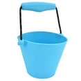 thumbnail image 4 of Domqga Beach Pails,Multifunctional Kid's Beach Sand Bucket Collapsible Silicone Bucket Beach Water Bucket,Plastic Bucket, 4 of 8