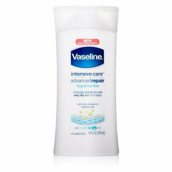 Vaseline Intensive Care Advanced Repair Moisturizer Lotion 10oz, 3-Pack