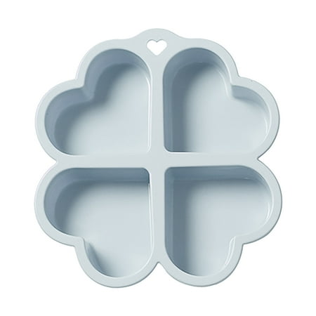 

Wozhidaoke home 4 Heart Shaped Madeleine Cake Mould Silicone Mold Baking Small Love Heart Shape kitchen organization kitchen gadgets