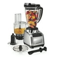 thumbnail image 1 of Hamilton Beach Multi Blend Kitchen System Blender and Food Processor, 48 oz Jar, 3 Cup Chopper, 700 Watts, Chrome, 53520JC, 1 of 8