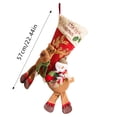 thumbnail image 3 of Juego De Calcetines Navideños Decoraciones Festivas Con Papá Noel, Muñeco De Nieve, Renos Y Bolsas De Caramelos Perfectos Para Las Fiestas Y, 3 of 4