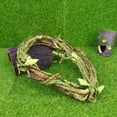 thumbnail image 4 of EeaseMX Planta de simulación de paisaje Caja para mascotas de ratán Caja para reptiles de ratán para paisaje Vid de ratán (tamaño 2), 4 of 7