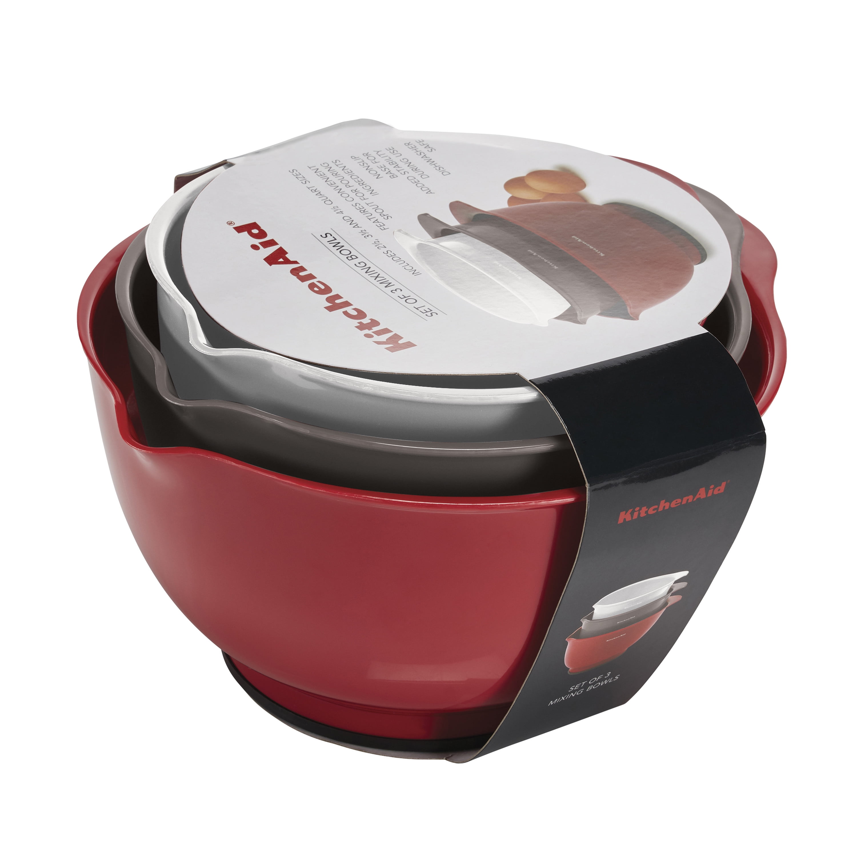 kitchenaid mixing bowls set of 3