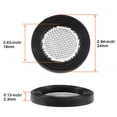 thumbnail image 2 of Uxcell 24mm OD 16mm ID 2.4mm Thick Rubber Flat Washer with Filter 3 Count, 2 of 3