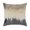 Beige Charcoal, variant on Cloud9 Design Mira Ivory Navy 22" x 22" Embroidered Velvet Decorative Pillow