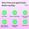 thumbnail image 4 of Digital Video Cameras, 0.96in Color Screen Small 1080p Video Camera 3760x2128 Resolution Photo,Compact Portable Recorder for Daily Life Travel Recording, 4 of 7