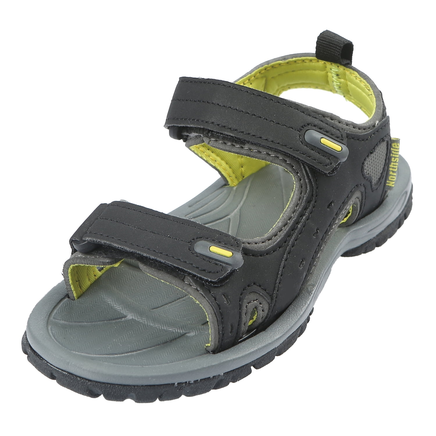 Northside Riverside II Kids Sandals Gray+Red Athletic Hiking Water Shoes Youth 